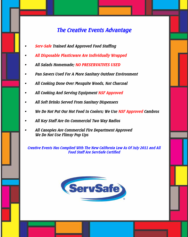 Creative Events - Advantage